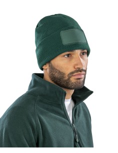 R-RC927X-Recycled Double Knit Printers Beanie 2